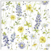 Guardanapo para Decoupage Ihr 33x33 Flores Lindos Azuis C/ 20 Unidade