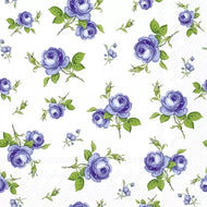 Guardanapo para Decoupage Ihr 33x33cm com 2 Unidades - Rosas Azuis