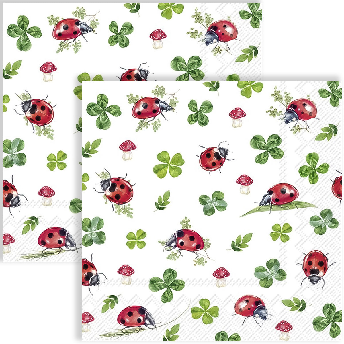 Guardanapo para Decoupage Ihr 33x33cm com 2 Unidades - Joaninha da Sorte