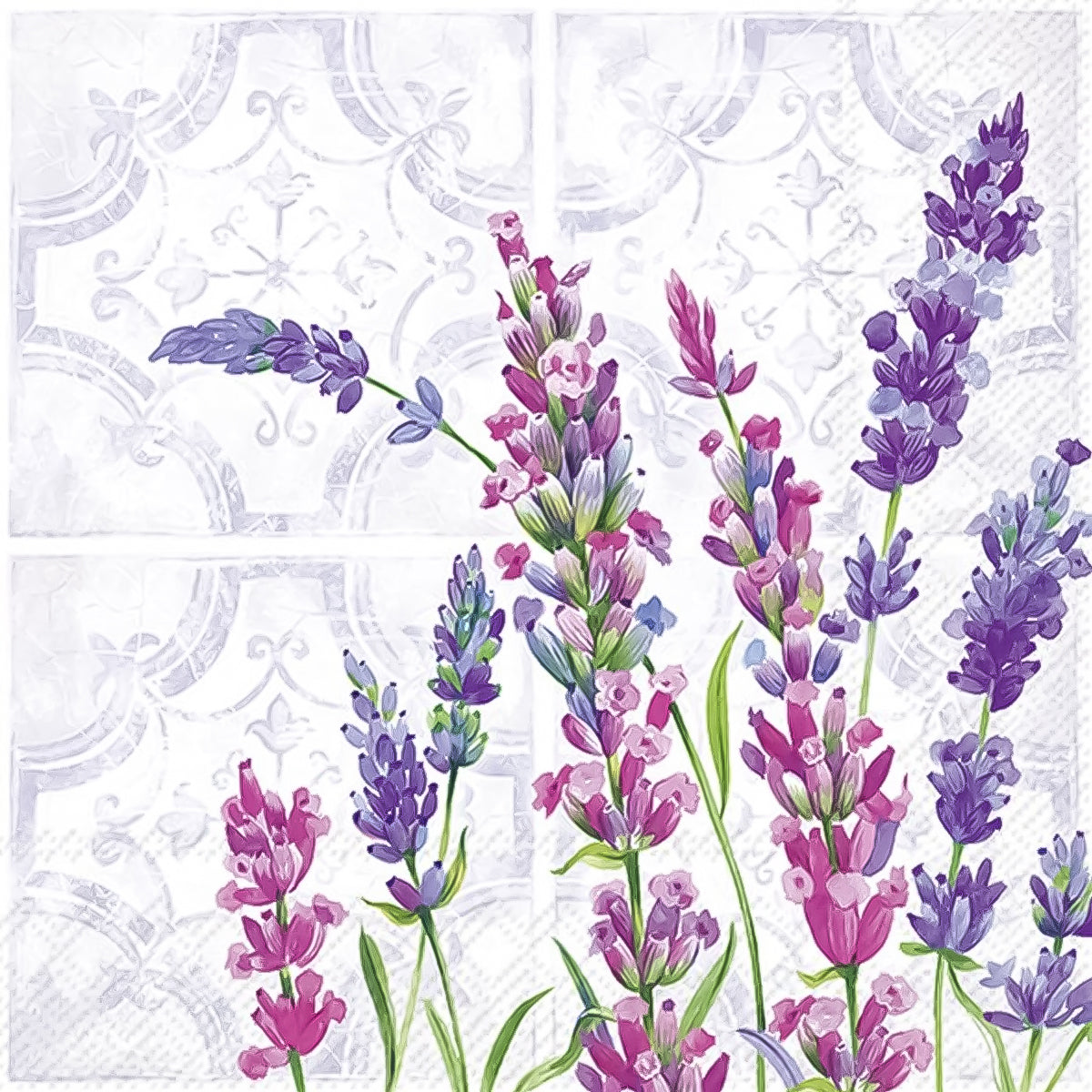 Guardanapo para Decoupage Ihr 33x33 Lavanda C/ 20 Unidade