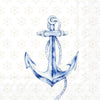 Guardanapo para Decoupage Ihr 33x33 Ancora C/ 20 Unidade