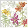 Guardanapo para Decoupage Ihr 33x33 Flores Lillibet C/ 20 Unidade