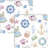 Guardanapo para Decoupage Ihr 33x33cm com 2 Unidades - Fundo do Mar