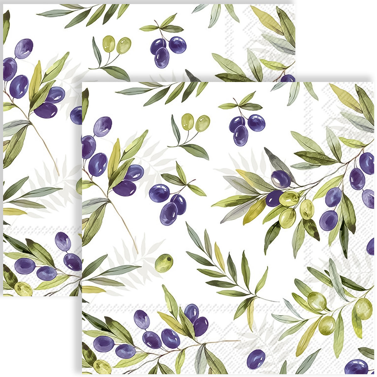 Guardanapo para Decoupage Ihr 33x33cm com 2 Unidades - Ramos de Oliveira