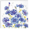 Guardanapo para Decoupage Ihr 33x33cm com 2 Unidades - Flores Zyane Azuis