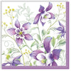 Guardanapo para Decoupage Ihr 33x33 Flores Verao Lilas C/ 20 Unidade