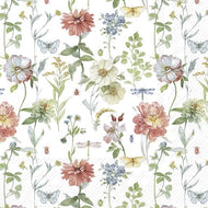 Guardanapo para Decoupage Ihr 33x33 Flores Floris C/ 20 Unidade