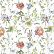 Guardanapo para Decoupage Ihr 33x33cm com 2 Unidades - Flores Floris