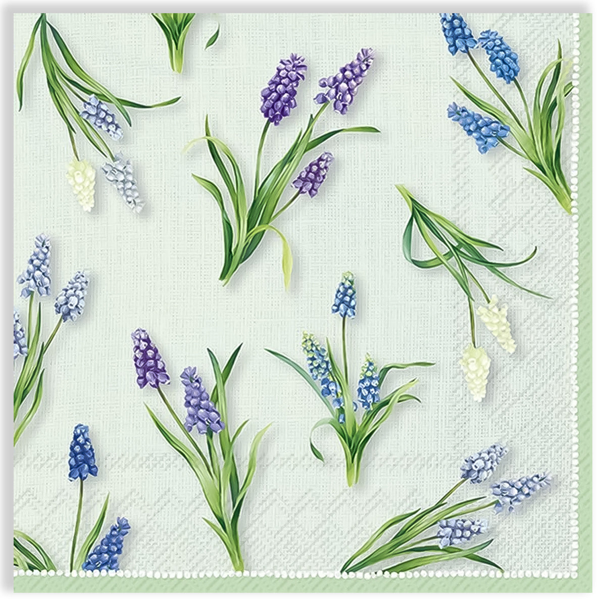 Guardanapo para Decoupage Ihr 33x33cm com 2 Unidades - Primavera Verde