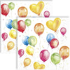 Guardanapo para Decoupage Ihr 33x33cm com 2 Unidades - Balões Coloridos