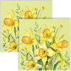 Guardanapo para Decoupage Ihr 33x33cm com 2 Unidades - Flores Amarelas