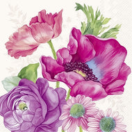 Guardanapo para Decoupage Ihr 33x33cm com 2 Unidades - Flores Joleen
