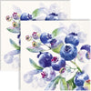 Guardanapo para Decoupage Ihr 33x33cm com 2 Unidades - Frutas de Mirtilos