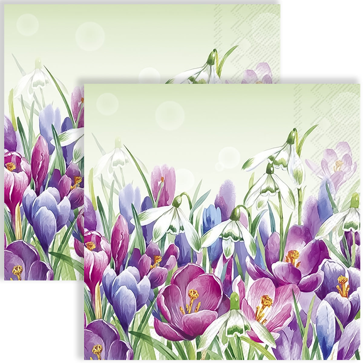 Guardanapo para Decoupage Ihr 33x33cm com 2 Unidades - Flores e Flor