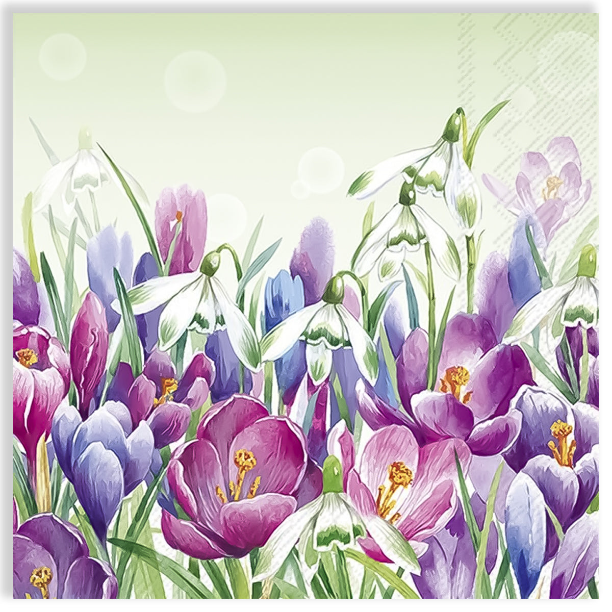 Guardanapo para Decoupage Ihr 33x33cm com 2 Unidades - Flores e Flor