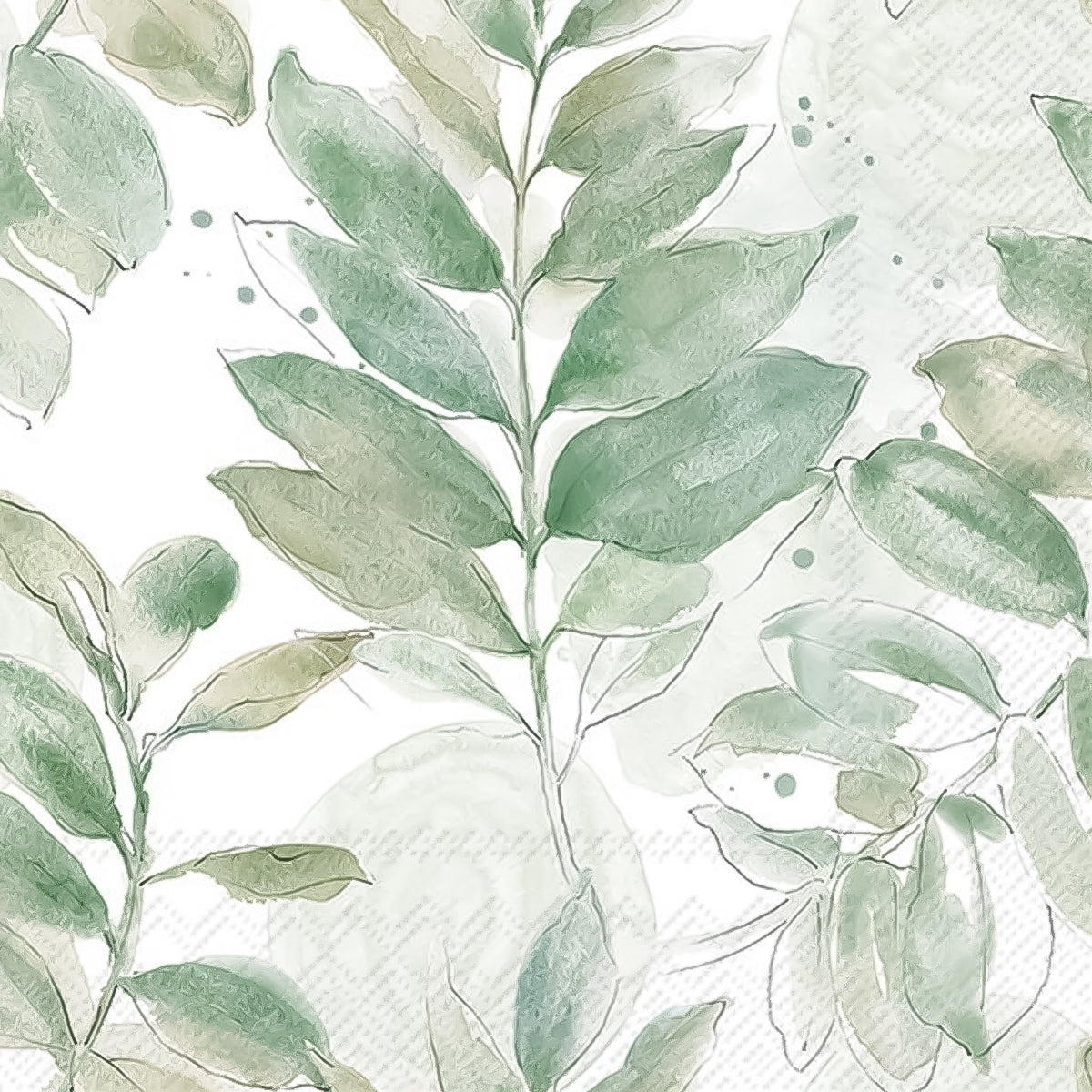 Guardanapo para Decoupage Ihr 33x33cm com 2 Unidades - Folhas de Pétalas