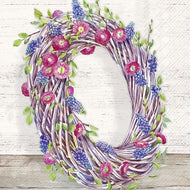 Guardanapo para Decoupage Ihr 33x33cm com 20 Unidades - Guirlanda Flores