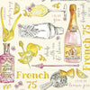 Guardanapo para Decoupage Ihr 33x33 Drink Bebida Frances C/ 20 Unidade