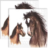 Guardanapo para Decoupage Ihr 33x33cm com 2 Unidades - Cavalo Amy e Lucy