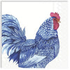 Guardanapo para Decoupage Ihr 33x33cm com 2 Unidades - Galo Azul