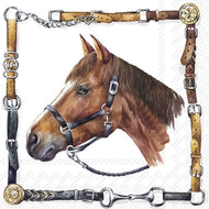 Guardanapo para Decoupage Ihr 33x33cm com 20 Unidades - Cavalo Nikas