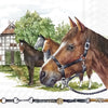 Guardanapo para Decoupage Ihr 33x33 Familia Cavalo Nikas C/ 20 Unidade