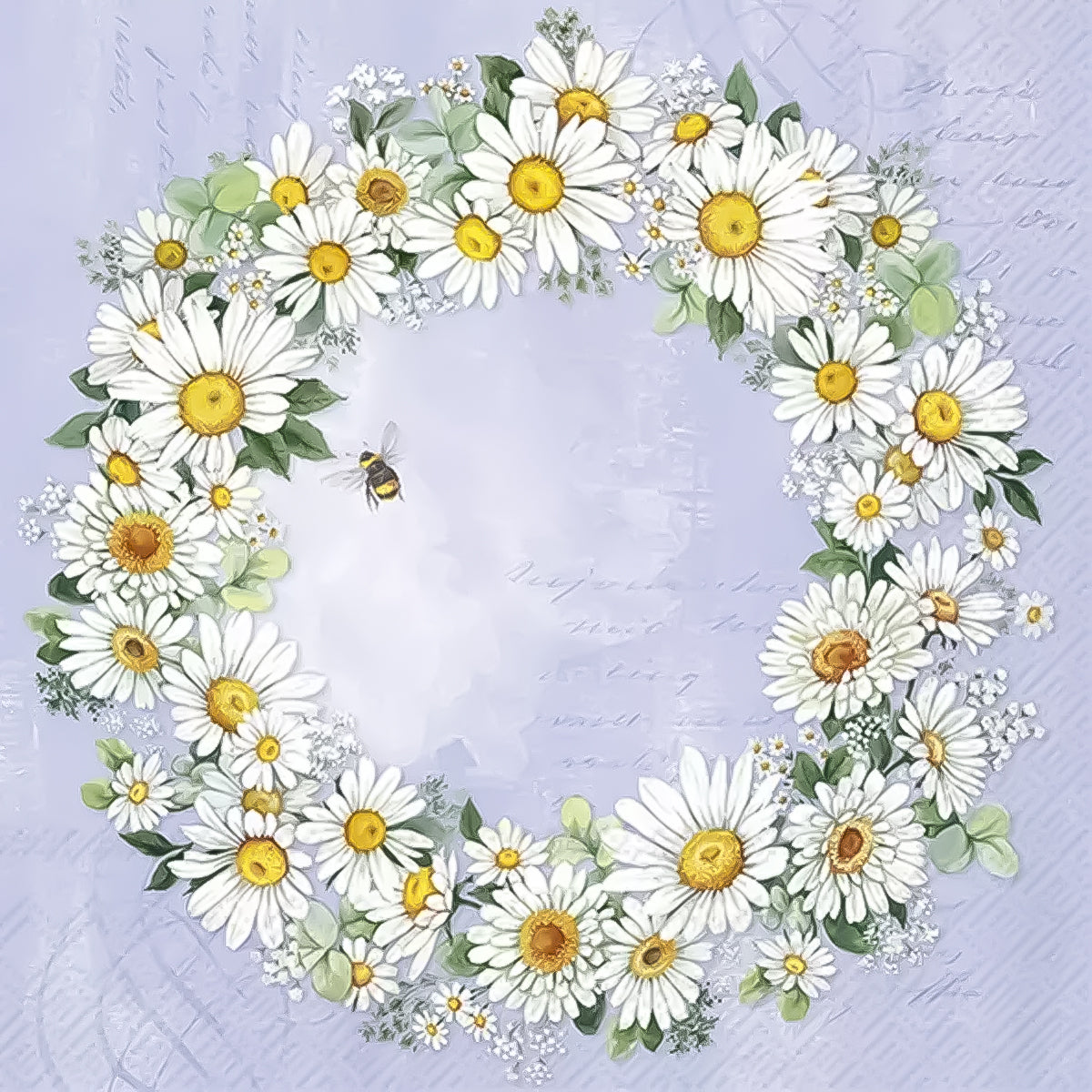 Guardanapo para Decoupage Ihr 33x33 Mandala Margarida C/ 20 Unidade