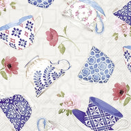 Guardanapo para Decoupage Ihr 33x33 Canecas de Café Cinza C/ 20 Unidade
