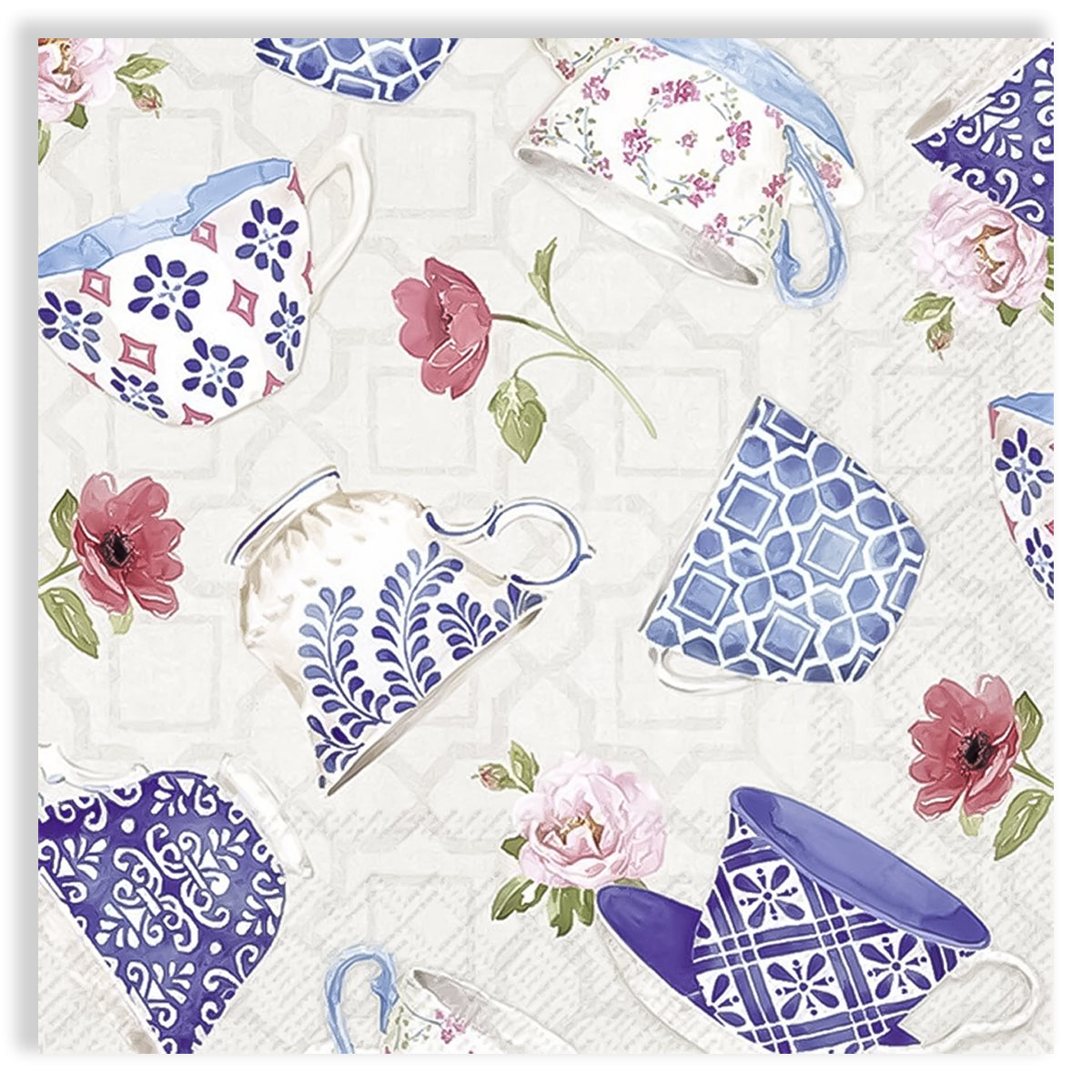 Guardanapo para Decoupage Ihr 33x33cm com 2 Unidades - Canecas de Café