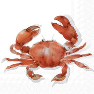 Guardanapo para Decoupage Ihr 33x33 Coral Carangueijo C/ 20 Unidade