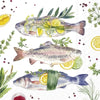 Guardanapo para Decoupage Ihr 33x33 Peixe Limão C/ 20 Unidade