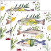 Guardanapo para Decoupage Ihr 33x33 Peixe Limão C/ 20 Unidade