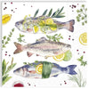 Guardanapo para Decoupage Ihr 33x33 Peixe Limão C/ 20 Unidade
