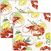 Guardanapo para Decoupage Ihr 33x33cm com 2 Unidades - Camarão e Limão