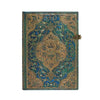 Caderno Paperblanks Turquoise Chronicles Capa Dura Midi 120g/m² 13x18cm 240 Páginas com Pauta - Pb3214-4