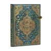Caderno Paperblanks Turquoise Chronicles Capa Dura Midi 120g/m² 13x18cm 240 Páginas com Pauta - Pb3214-4