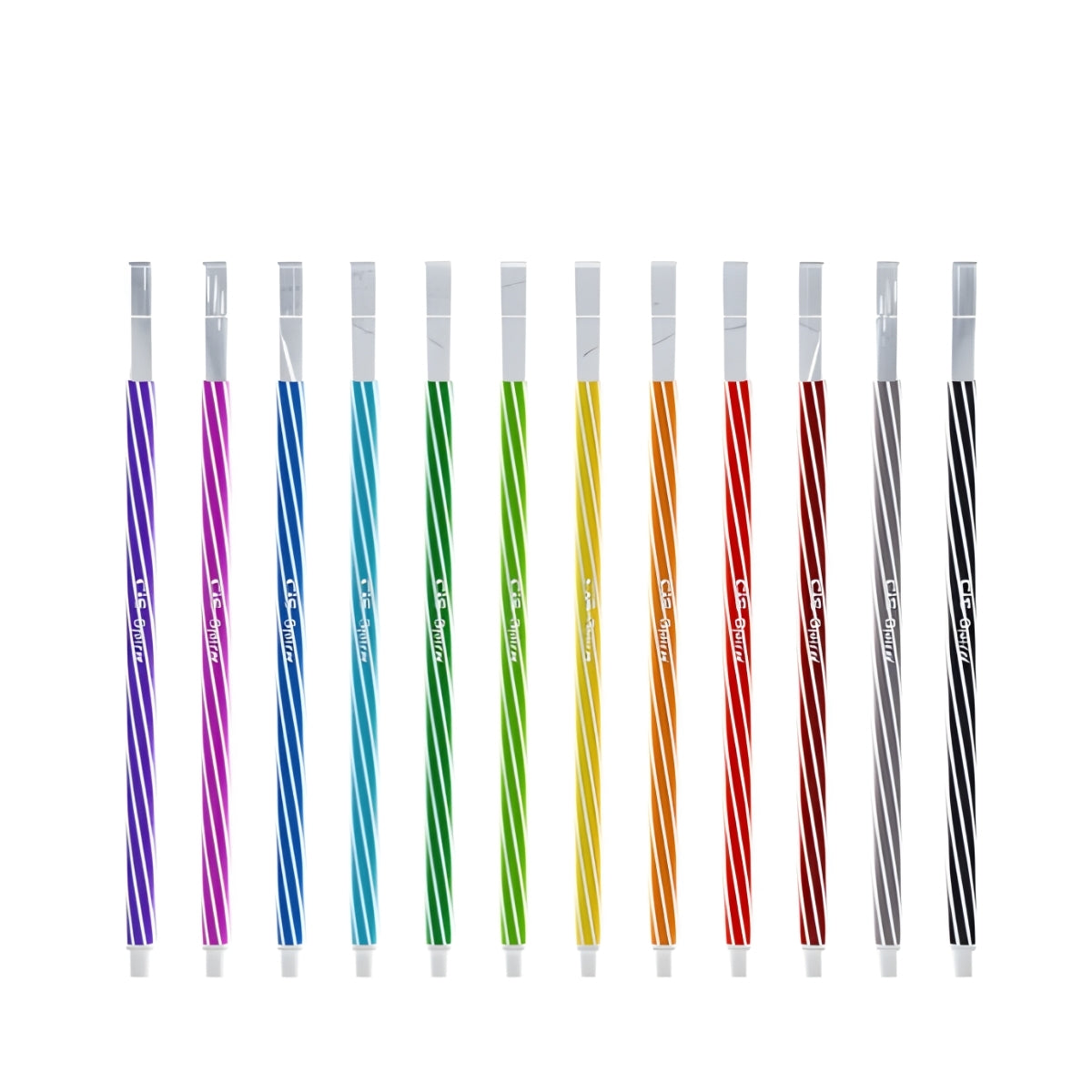 Estojo de Caneta Hidrograficas Spiro com 12 Cores - Cis