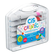Estojo de Marcador Infantil Criatic com 12 Cores - Cis