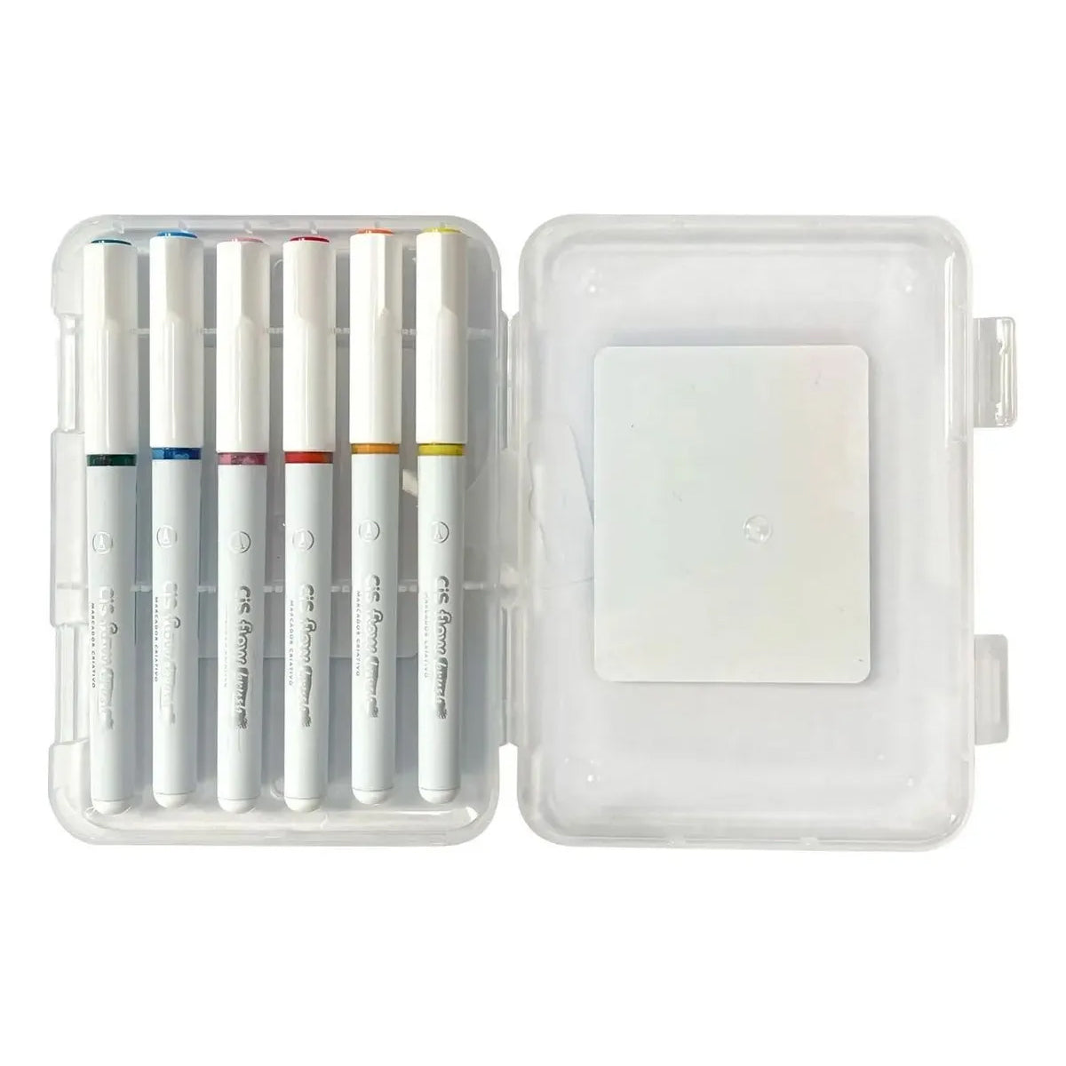 Estojo de Marcador Flow Brush com 6 Cores - Cis