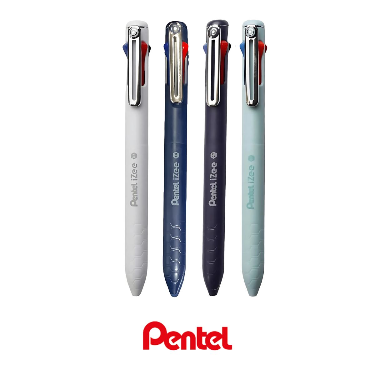 Caneta Izee Multicores Pentel 4x1 0.7mm