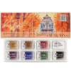 Estojo Aquarela Nevskaya Palitra White Nights Pastilha Shimmering Collection com 8 Unidades - Autumn