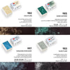 Estojo Aquarela Nevskaya Palitra White Nights Pastilha Shimmering Collection com 8 Unidades - Winter