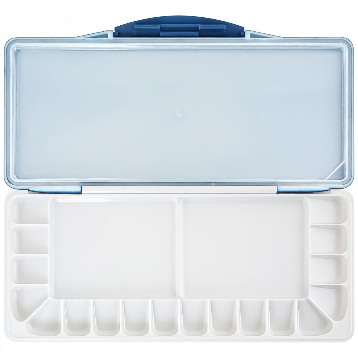 Paleta para Pintura Nevskaya Palitra com Tampa com 18 Cavidades