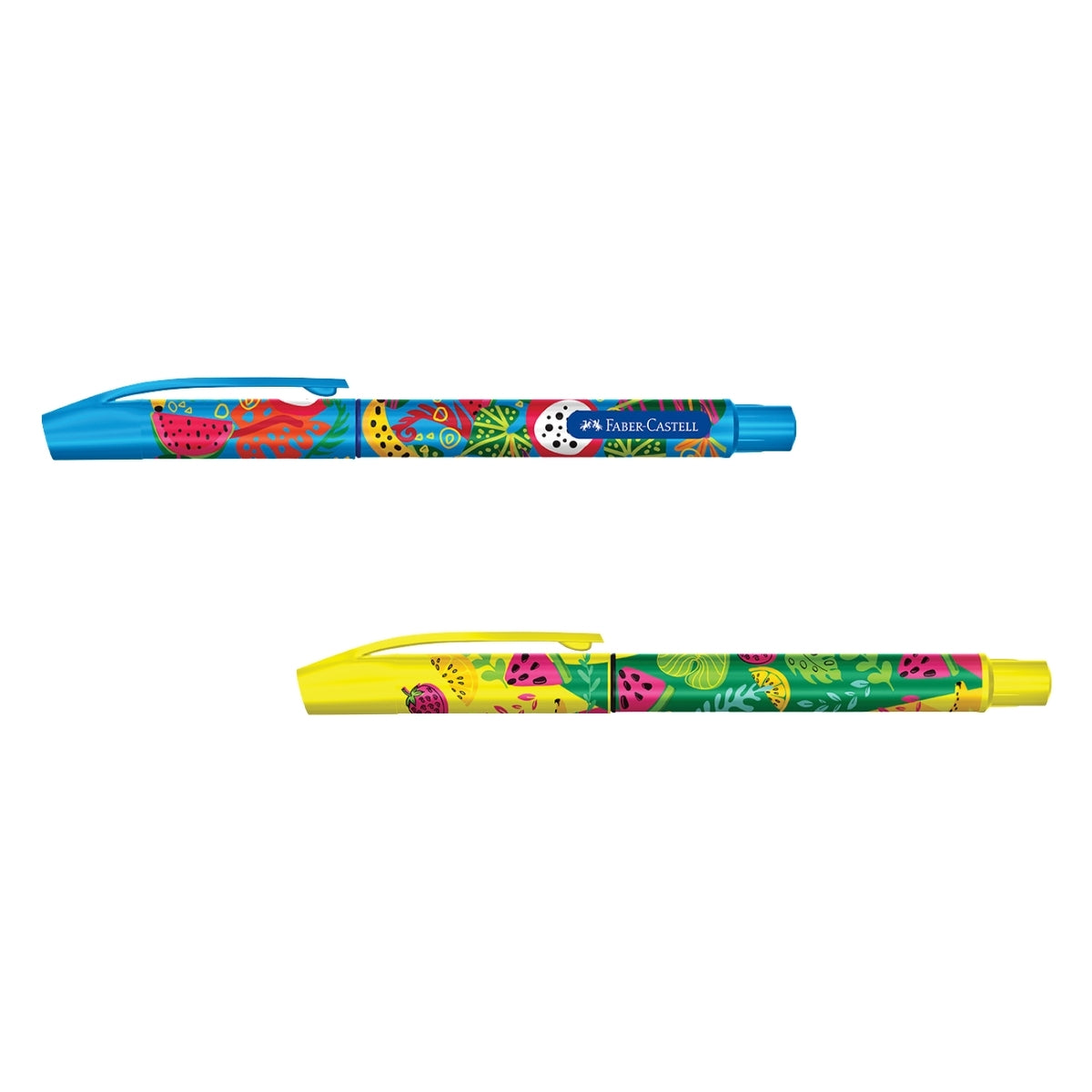 Caneta Esferográfica Glimmer 1,0mm com 2 Cores - Faber-castell Es/ppc101