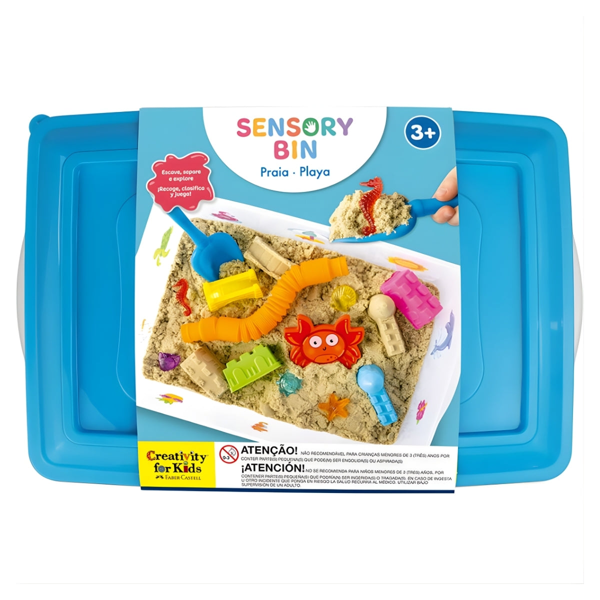 Caixa Sensorial Praia Creativity For Kids 6449900 - Faber-castell