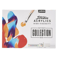Estojo Tinta Acrílica Studio Collection Box 23 Peças 833309 - Pébéo
