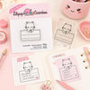 Mini Carimbo Nota de Gatinho Scrapbook - Lilipop