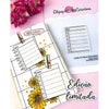 Kit Carimbos M Notas 4 Scrapbook Planner - Lilipop