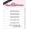 Cartela de Carimbos Habit Tracker em Fotopolímero para Artesanato e Scrapbook - Lilipop