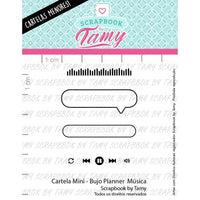 BUJO PLANNER MUSICA MINI